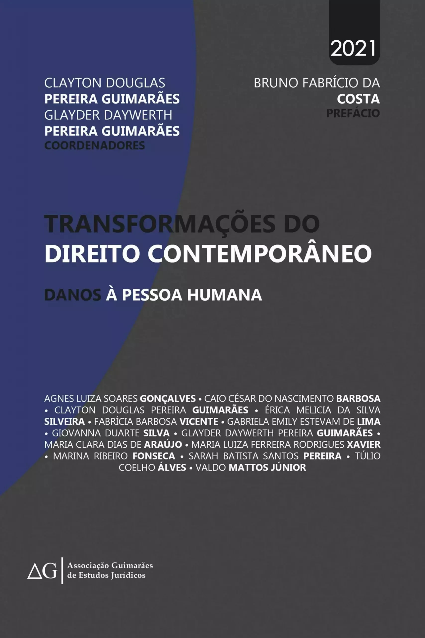 Capa - Transformações do Direito Contemporâneo danos à pessoa humana